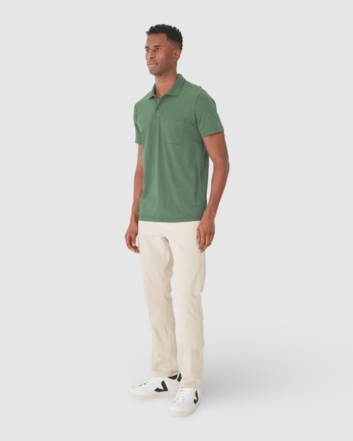 Camisa Polo Básica Masculina Gola Esporte Em Algodão