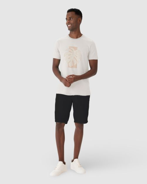 Camiseta Masculina Connect With Nature Em Malha Flamê