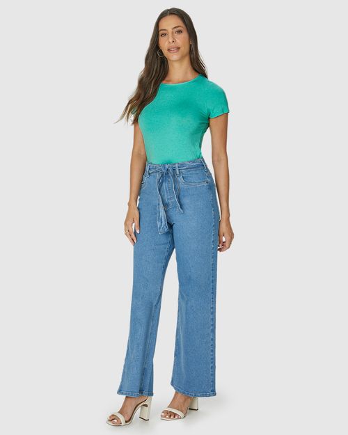 Blusa Básica Feminina Em Viscolinho Premium