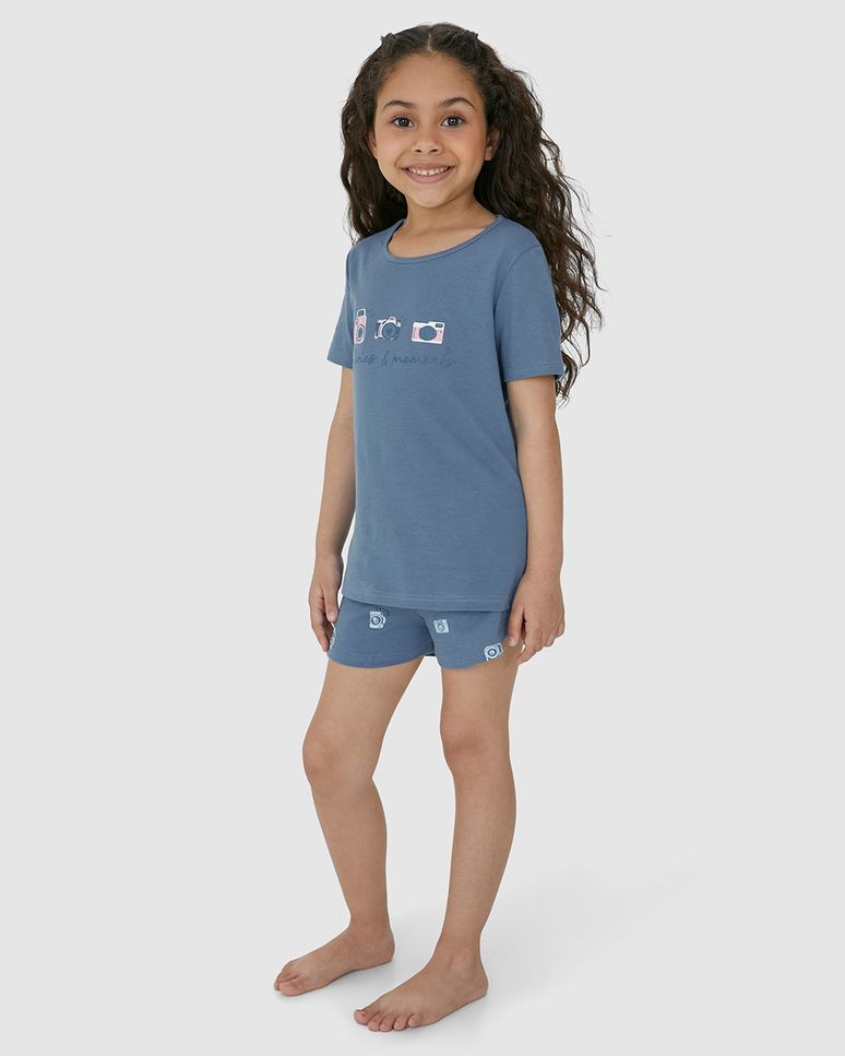 Pijama Infantil Menina Stories And Moments Em Algodão Malwee Kids
