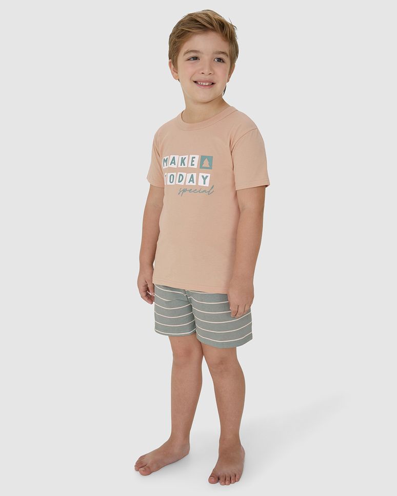 Pijama Infantil Menino Make Today Special - Natal Malwee Kids