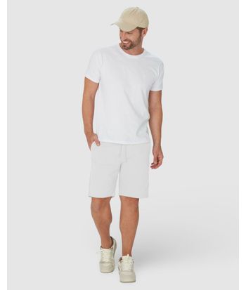 Shorts Masculino Jogger Em Sarja Com Elastano