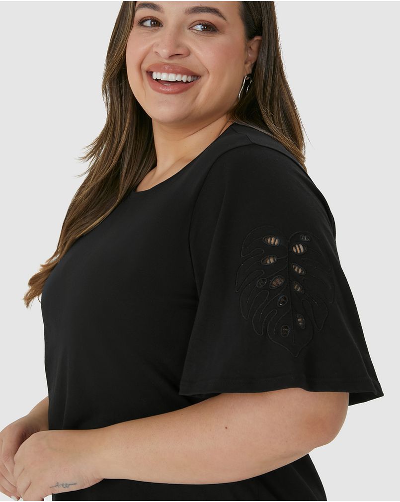 Kit 4 Camisetas Básicas Femininas - Algodão Com Elastano | Plus Size E Conforto