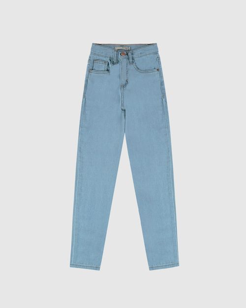 Calça Infantil Menina Skinny Em Jeans Moletom Malwee Kids