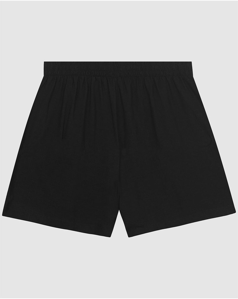 Shorts Feminino Plus Size Alfaiataria Em Viscolinho Texturizado