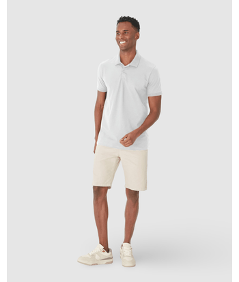 Camisa Polo Básica Masculina Gola Esporte Piquet Stretch