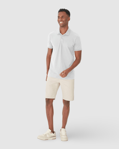 Camisa Polo Básica Masculina Gola Esporte Piquet Stretch