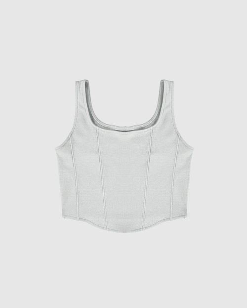 Regata Cropped Menina Corset Em Ribana Malwee Kids