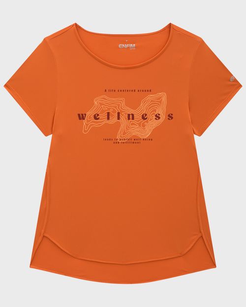 Blusa Feminina Mullet Welness Em Malha Dry E Proteção UV50+ - ENFIM