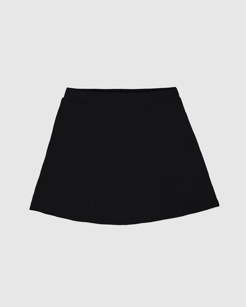 Saia Shorts Infantil Menina Cós Elástico Em Algodão Malwee Kids