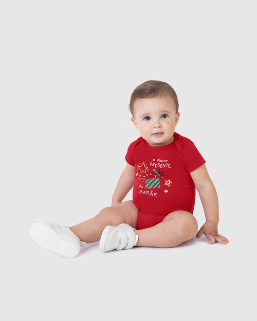 Body Bebê O Maior Presente Da Mamãe Em Algodão Malwee Kids