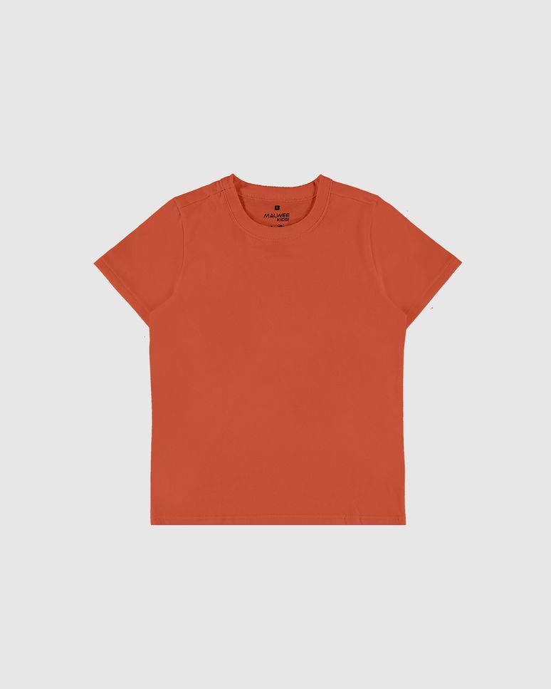 Camiseta Infantil Menino Decote Redondo Em Algodão Malwee Kids