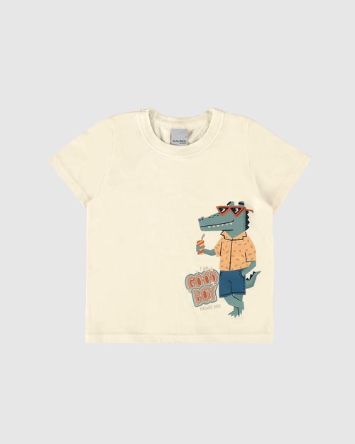 Camiseta Infantil Menino I Am A Good Boy Em Algodão Malwee Kids