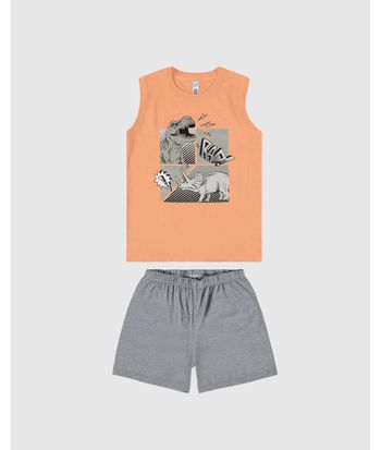 Pijama Infantil Menino Regata Rad! Em Algodão Malwee Kids
