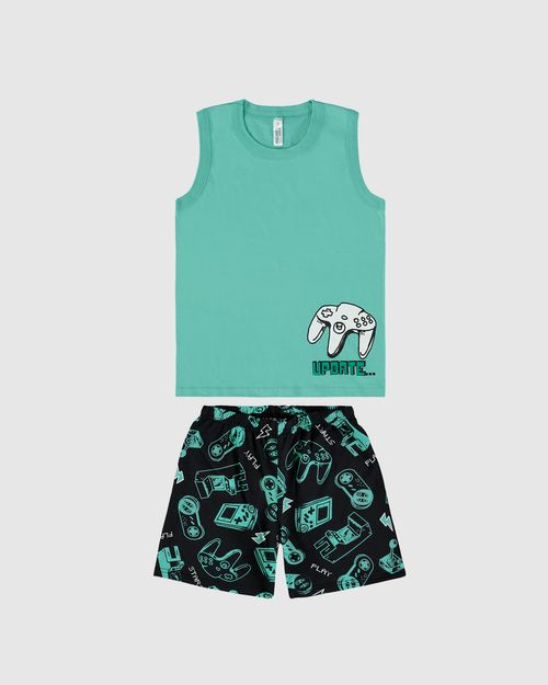 Pijama Infantil Menino Update Em Algodão Malwee Kids