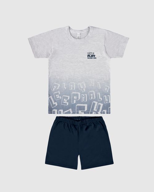 Pijama Infantil Menino Let's Play Em Algodão Malwee Kids