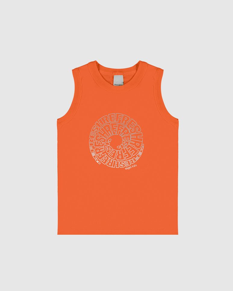 Regata Infantil Menino Refresh Em Algodão Malwee Kids