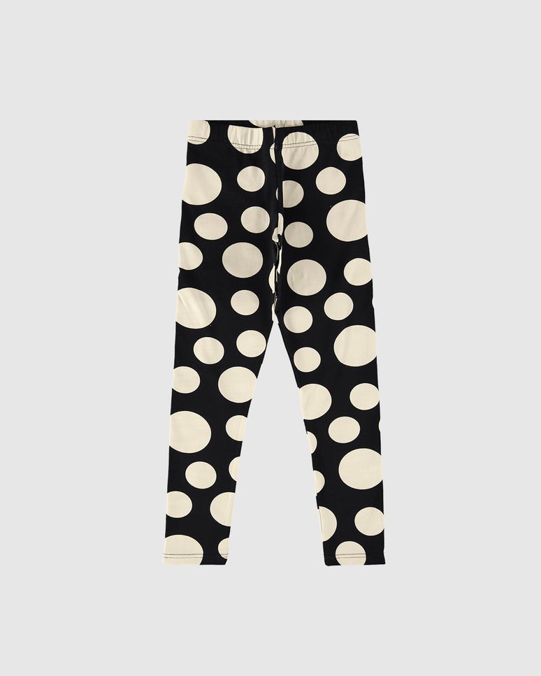 Calça Legging Infantil Estampada Em Algodão Malwee Kids