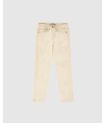 Calça Infantil Menina Skinny Em Sarja Com Elastano Malwee Kids