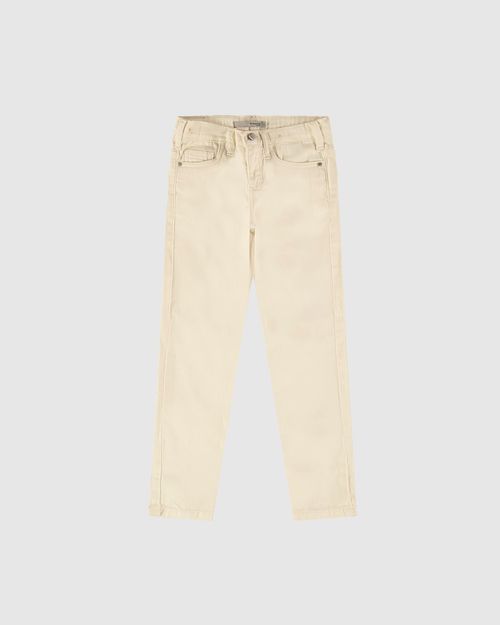 Calça Infantil Menina Skinny Em Sarja Com Elastano Malwee Kids