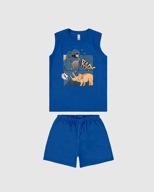 Pijama Infantil Menino Regata Rad! Em Algodão Malwee Kids