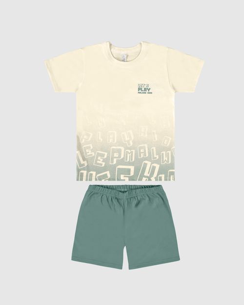 Pijama Infantil Menino Let's Play Em Algodão Malwee Kids