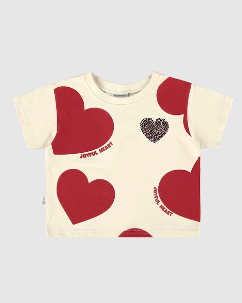 Blusa Infantil Menina Estampa + Bordado Lantejoulas Em Algodão Malwee Kids