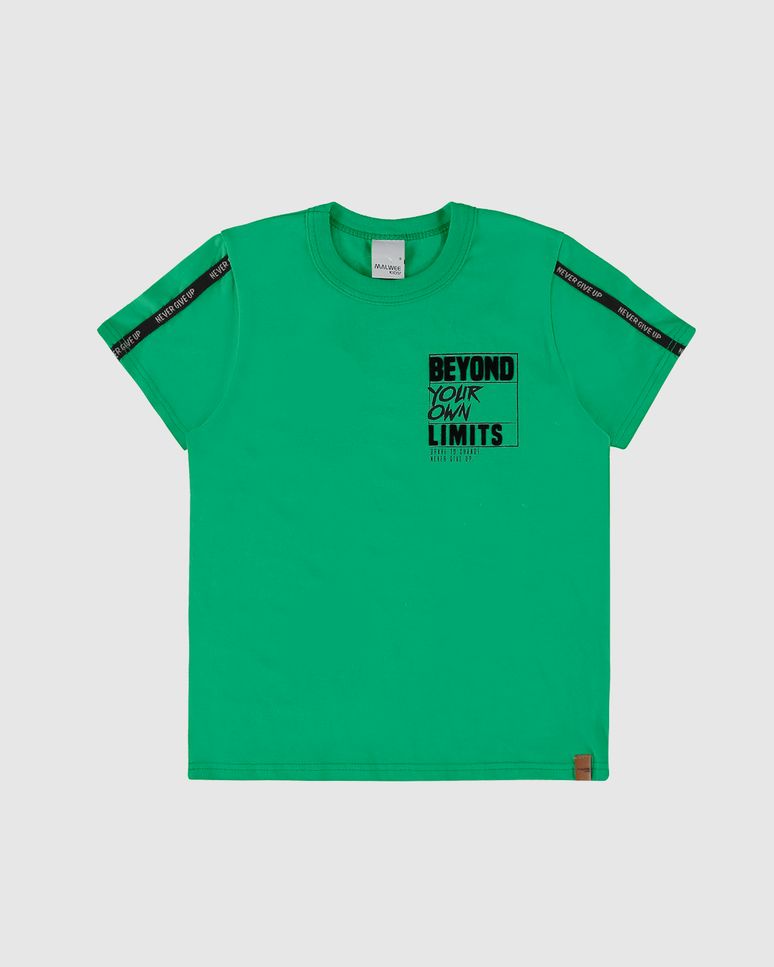 Camiseta Infantil Menino Estampa HD Em Algodão Malwee Kids