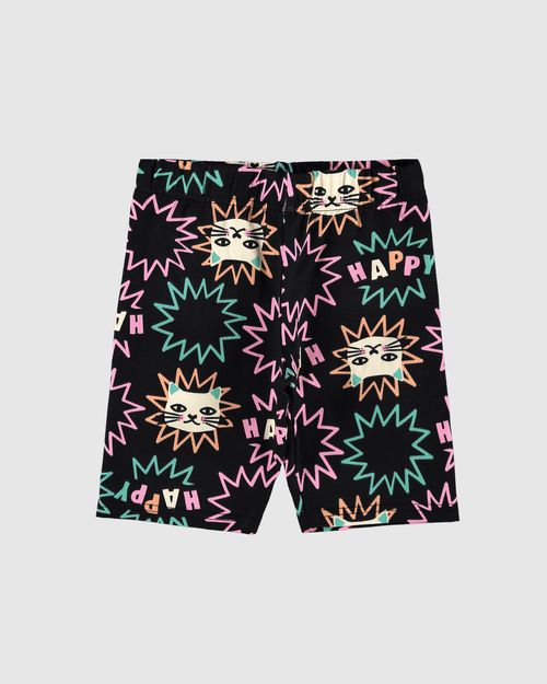 Bermuda Infantil Menina Estampada Em Algodão Malwee Kids