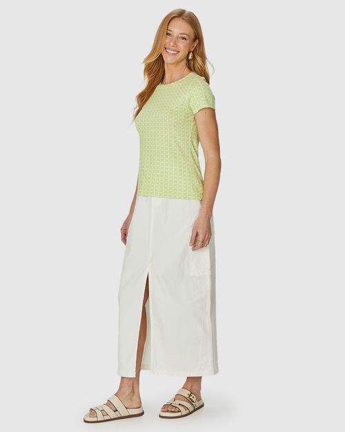 Blusa Feminina Estampa Corrida Em Viscose Stretch