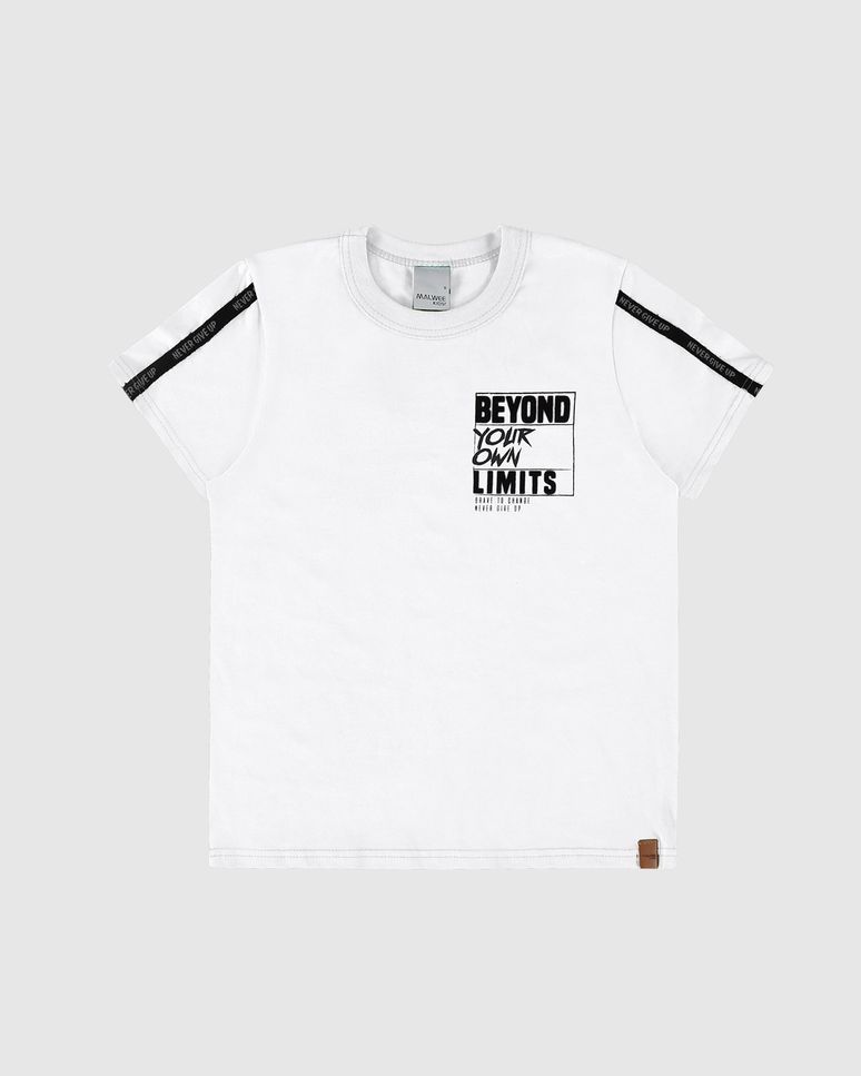 Camiseta Infantil Menino Estampa HD Em Algodão Malwee Kids