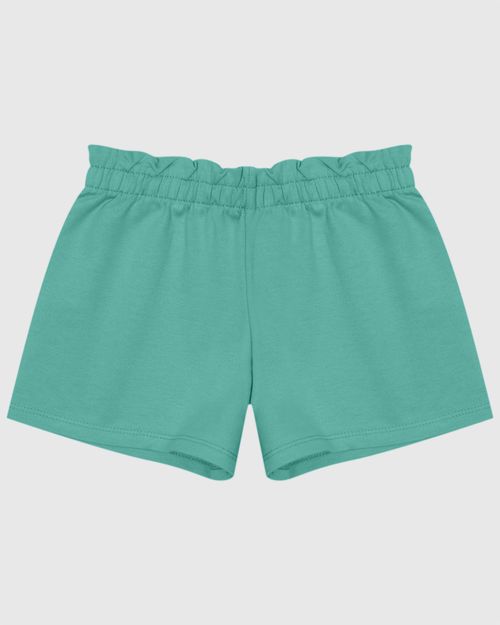 Shorts Infantil Menina Clochard Em Moletom Malwee Kids