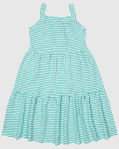 Vestido Infantil Midi Marias Em Malha Texturizada Malwee Kids