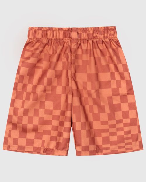 Bermuda Infantil Menino Estampada Em Microfibra Malwee Kids