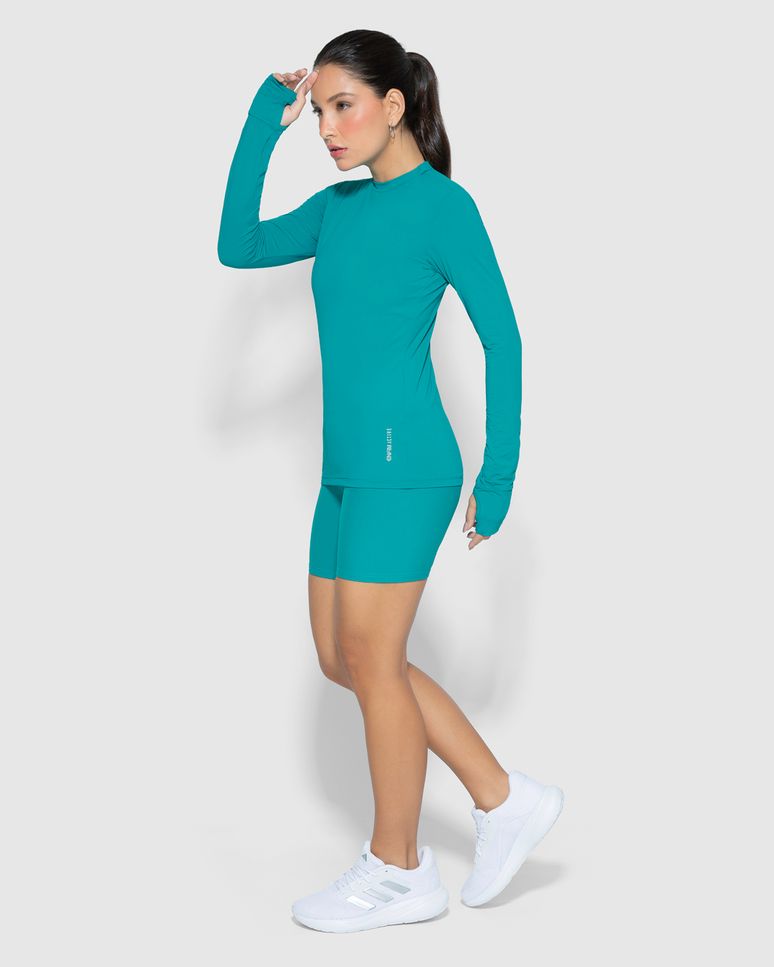 Blusa Feminina Manga Longa Em Dry E Proteção UV50+  - ENFIM