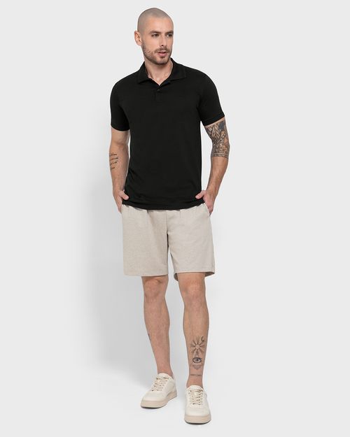 Camisa Polo Masculina Slim Gola Esporte Em Algodão Pima - ENFIM