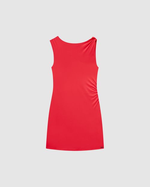 Vestido Feminino Alça Com Torção Em Malha Conforto Dry - ENFIM