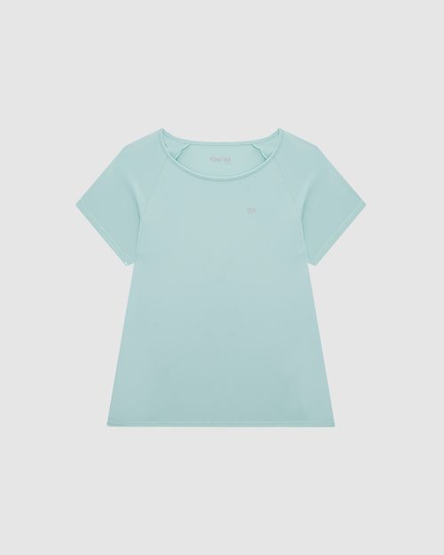 Blusa Básica Feminina Decote Redondo Em Malha Dry - ENFIM