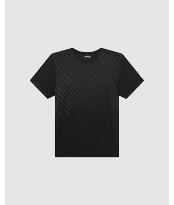 Camiseta Masculina Estampa Abstrata Em Malha Dry E Proteção UV50+ - ENFIM