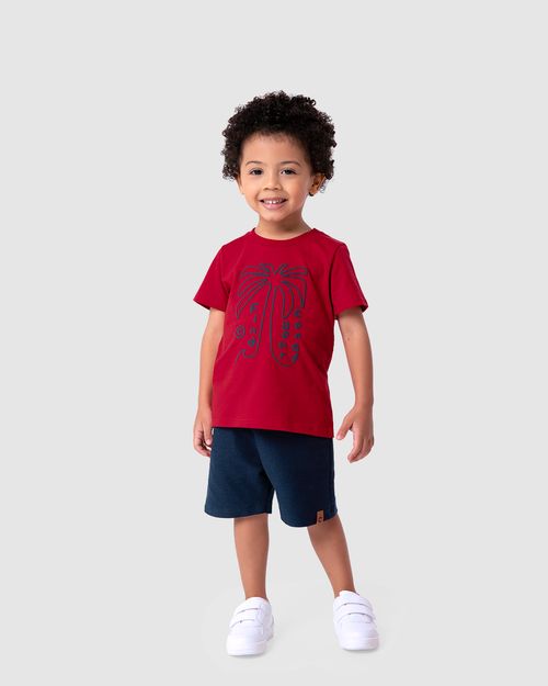 Conjunto Menino Find Your Coast Em Algodão - Carinhoso