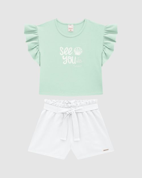Conjunto Menina See You At The Beach - Carinhoso