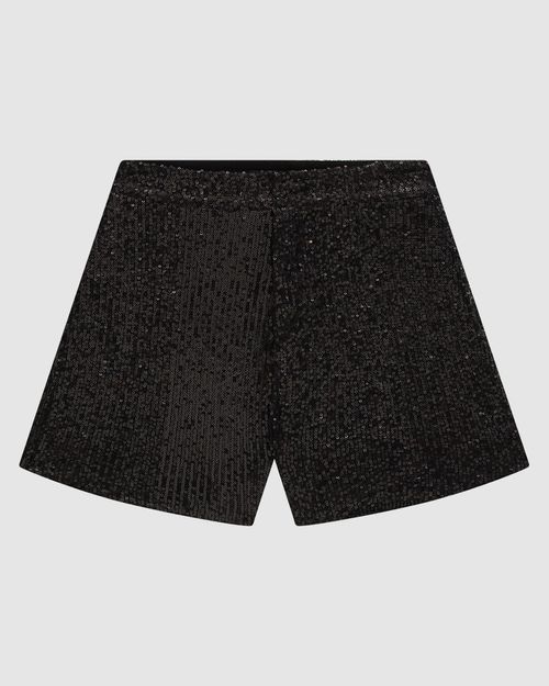 Shorts Reto Feminino Em Paetê - ENFIM