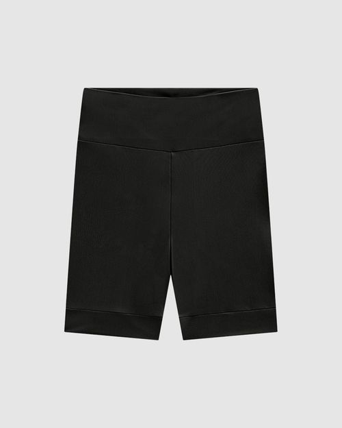 Shorts Justo Feminino Em Malha Poliamida Stretch - ENFIM