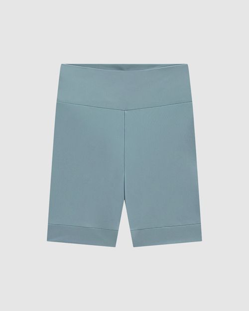 Shorts Justo Feminino Em Malha Poliamida Stretch - ENFIM