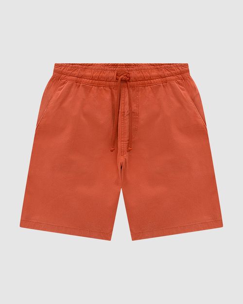 Shorts Jogger Masculino Cós Elástico Em Sarja Com Elastano - ENFIM