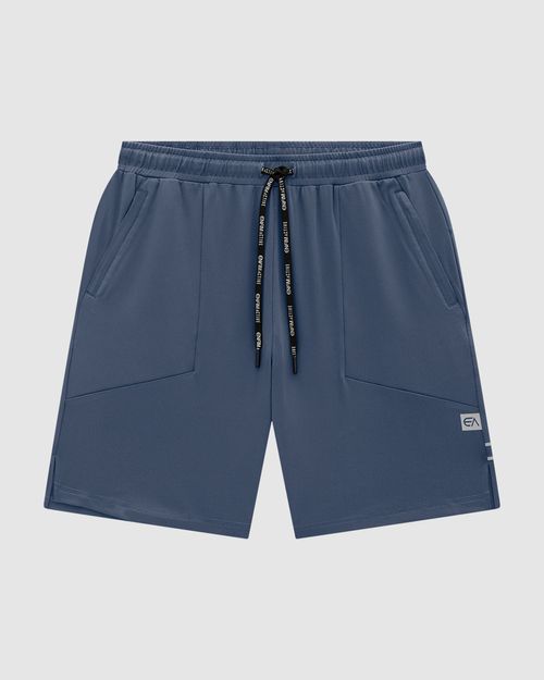 Bermuda Reta Masculina Bolso Com Zíper Em Double Jersey - ENFIM