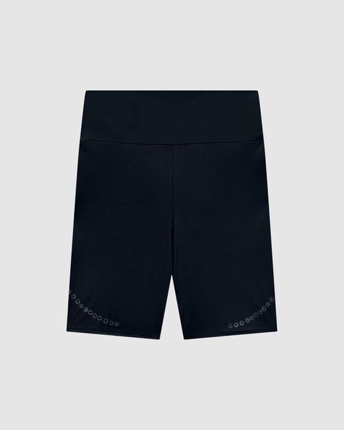 Shorts Feminino Detalhe A Laser Tecnologia Lycra® Black - ENFIM