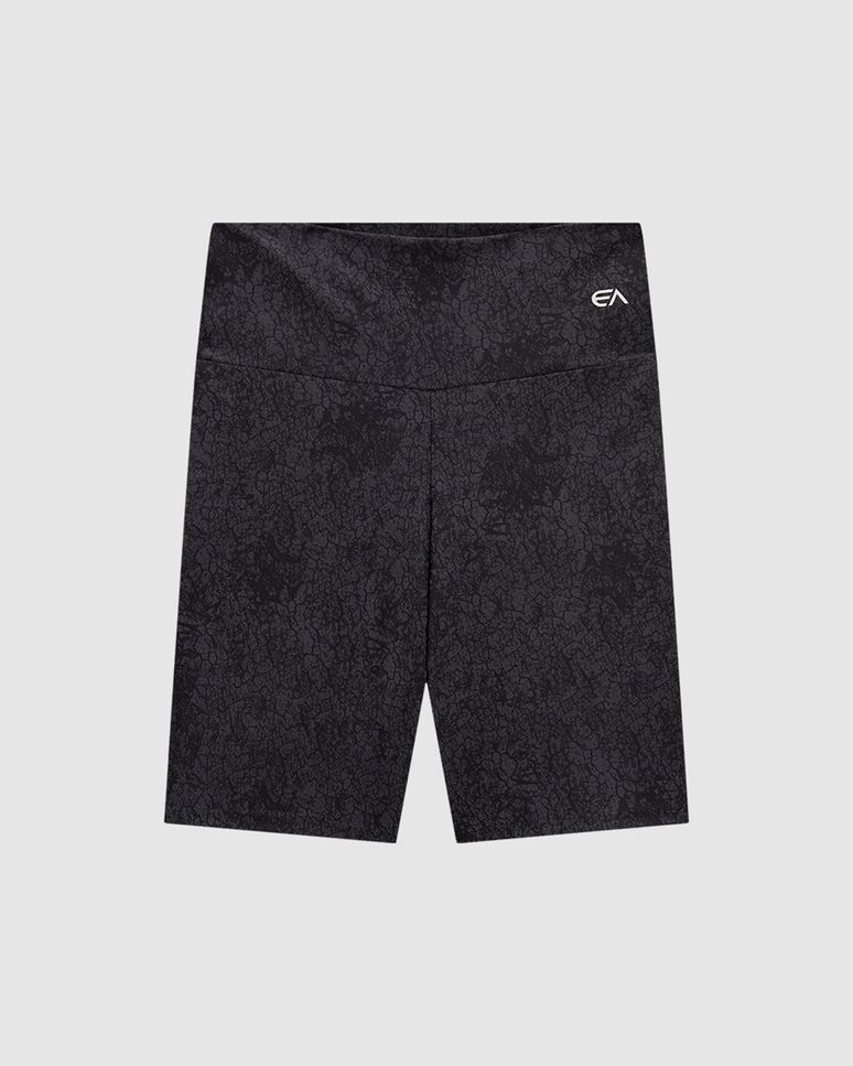 Shorts Feminino Estampado Bolso Costas Em Malha Com Dry - ENFIM