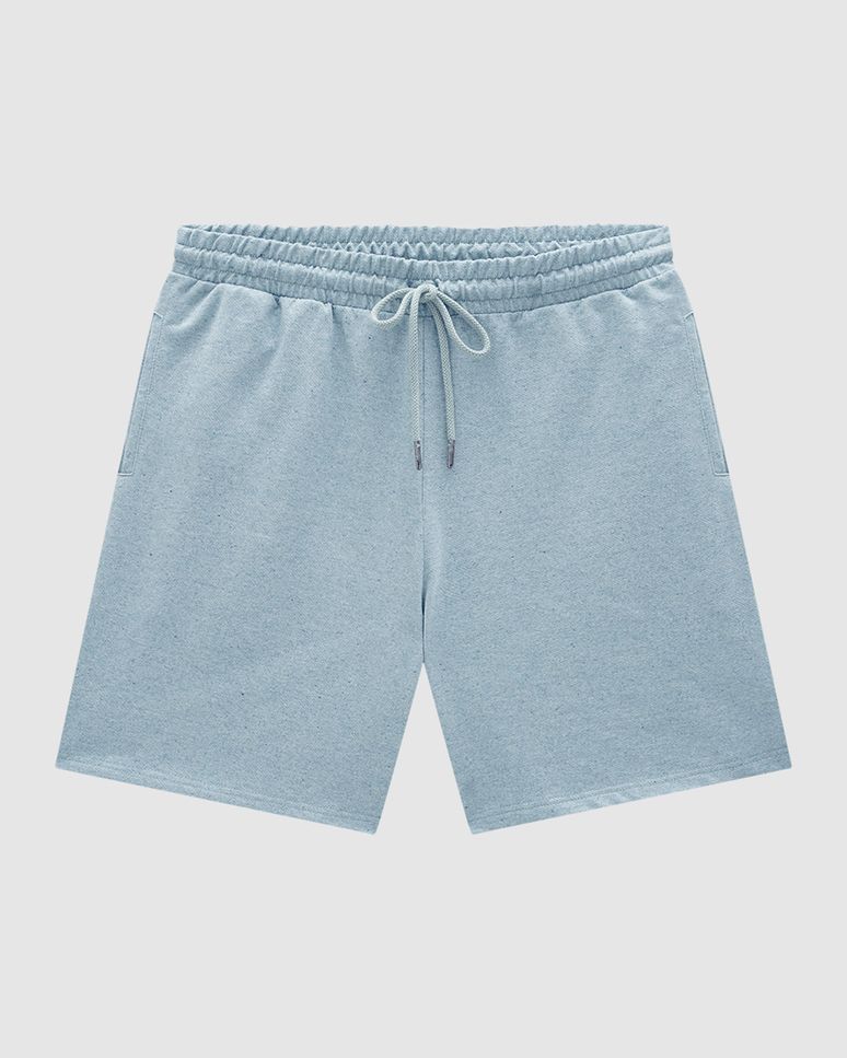 Bermuda Reta Masculina Em Moletinho Desfibrado - ENFIM