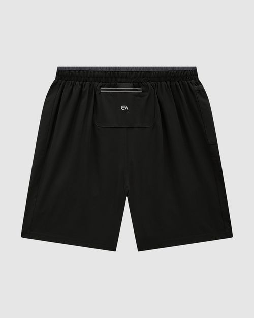 Shorts Reto Masculino Bolso Costas Zíper Em Tafetá Com Elastano - ENFIM